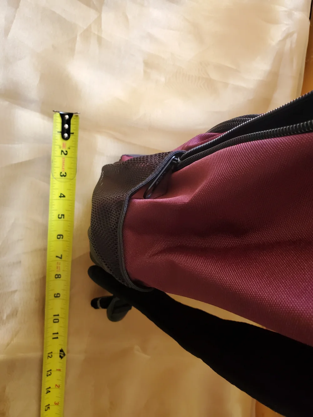 Vans maroon backpack